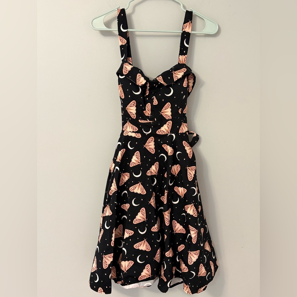 Eva Rose Moths and Moons Vintage Dress